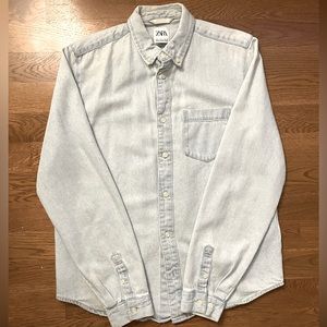ZARA Denim Long Sleeve